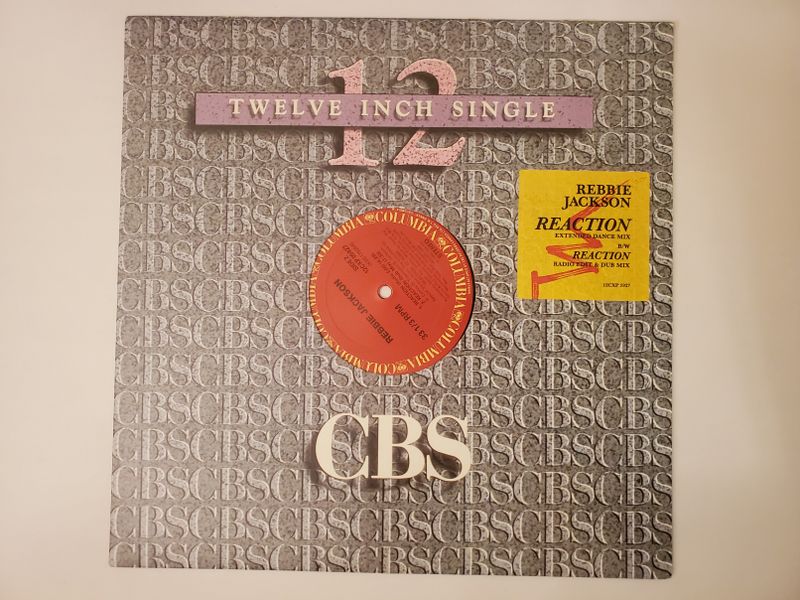Rebbie Jackson Reaction vinyl record